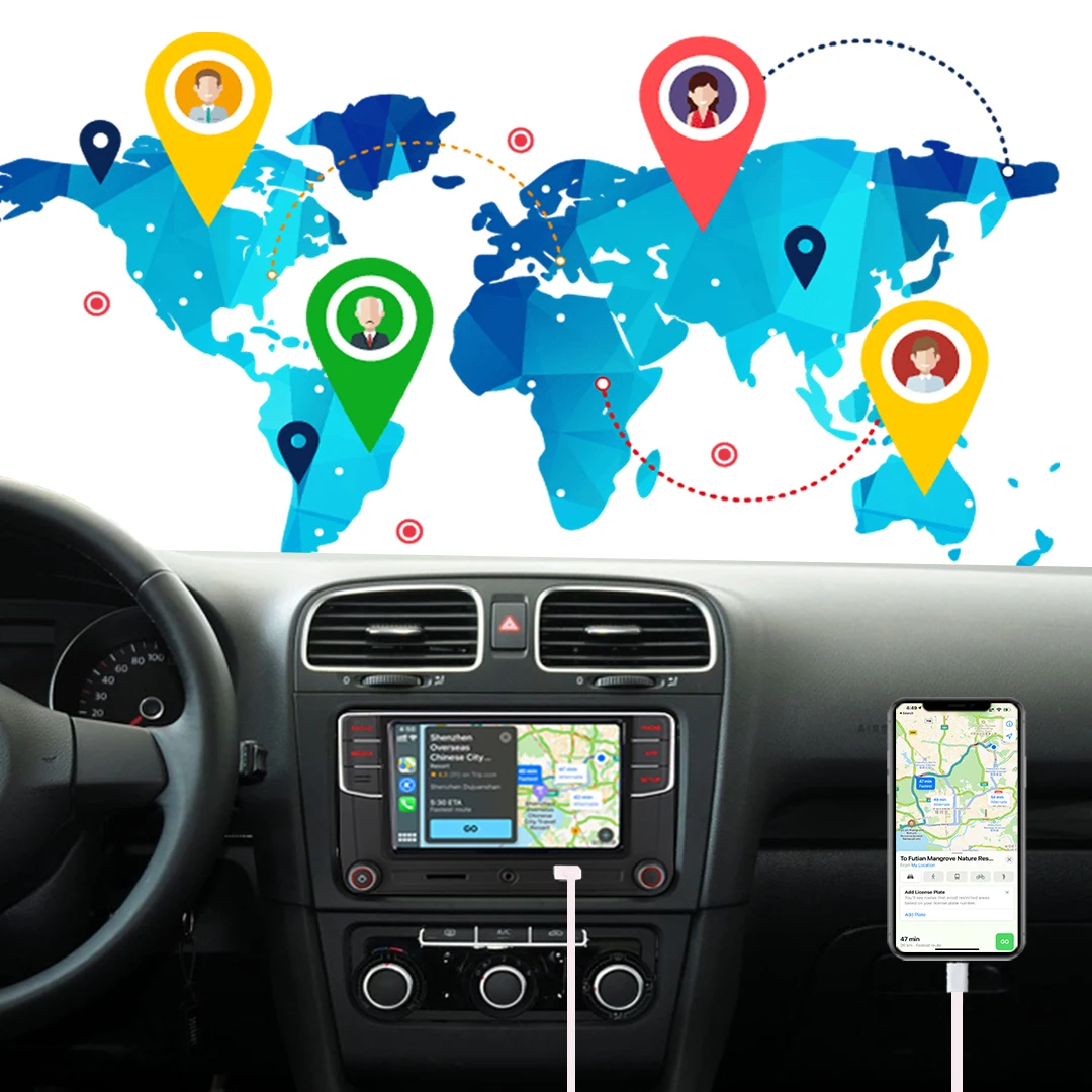 Noname RCD330 187B Android авто радио Carplay MirrorLink RCD340G для VW Golf 5 6 Jetta MK5 MK6 CC Tiguan Passat Polo |
