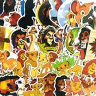 Наклейки Король Лев, 50 шт.Лот, 2022