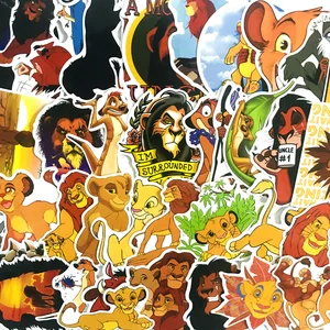 Наклейки Король Лев, 50 шт.Лот, 2022