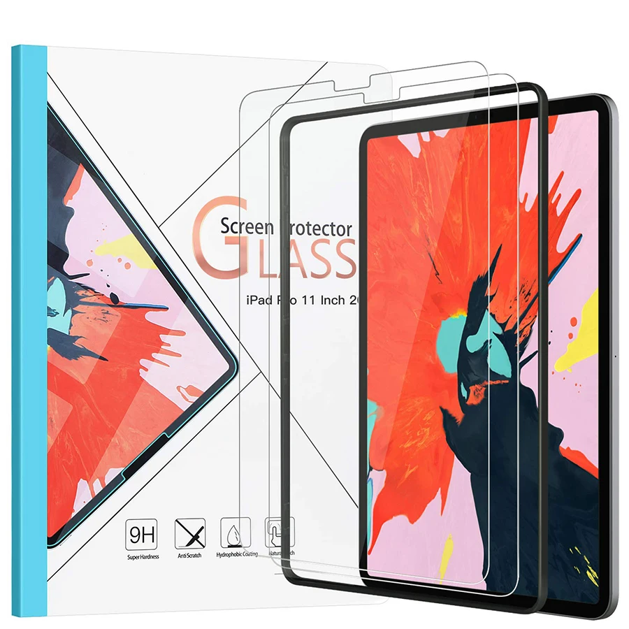 Закаленное стекло для iPad 2017 2018 9 7 Air 1 2 Pro 11 10 5 Защитная пленка экрана mini 3 4|Защитные