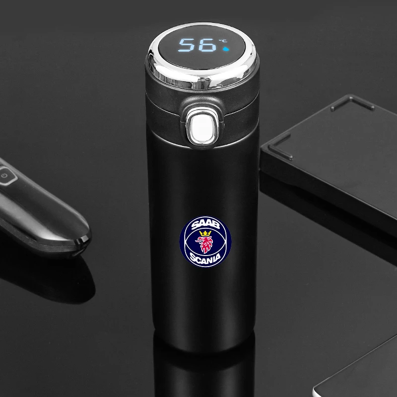 400 мл умный термос Дорожная Спортивная чашка Вакуумная бутылка для воды из