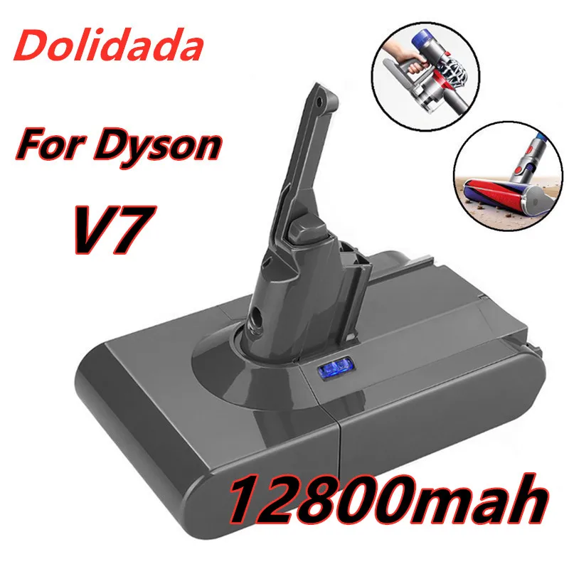 

Литий-ионный аккумулятор V7 для Dyson V7, 21,6 в, 12800 мА/ч, 21,6 в, Ач