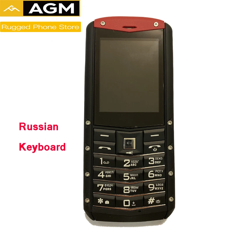 AGM M2 2," прочный телефон две sim-карты задний 0.3MP Открытый Телефон IP68 водонепроницаемый противоударный фонарь-прожектор 1970mAh