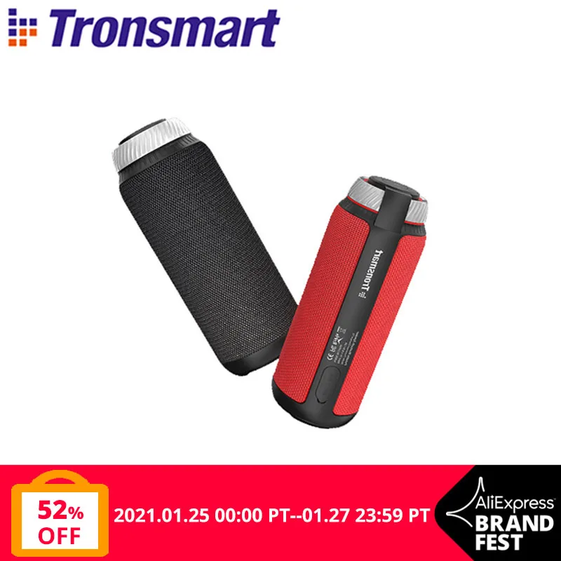 Tronsmart Element T6 Bluetooth колонка Портативная сабвуфер 25 Вт с 15 ч Время воспроизведения 360