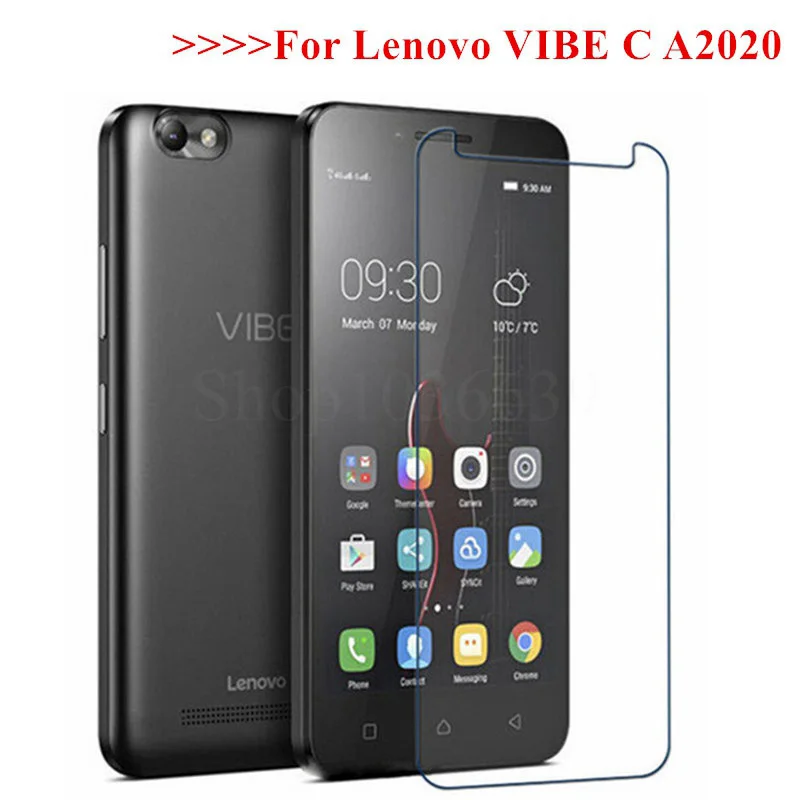 Для lenovo Vibe C A2020 sklo покрытие из закаленного стекла для lenovo Vibe C a2020a40 Защитная пленка для экрана