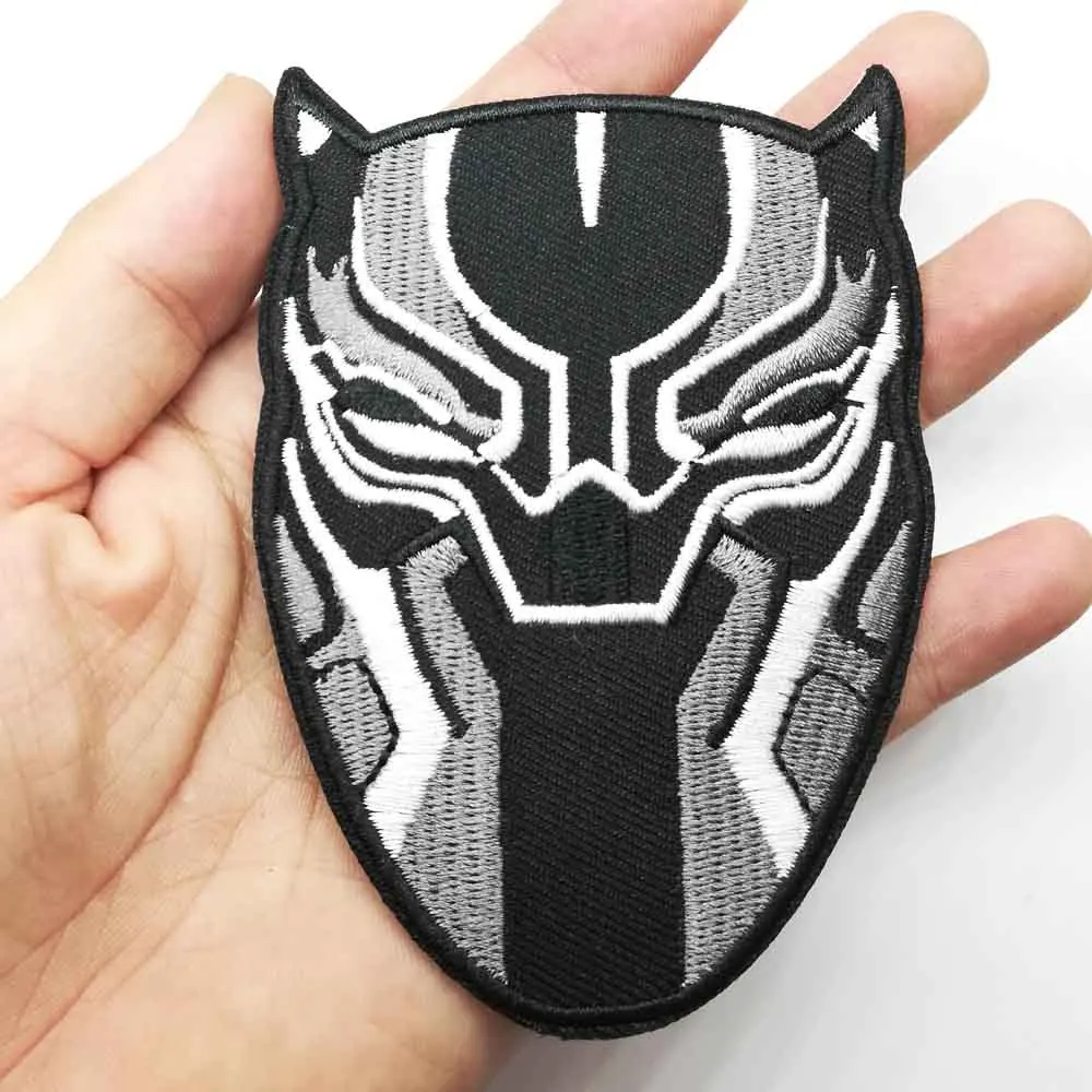 Черная пантера Wakanda железа на вышитые одежды патчи для одежды наклейки одежды оптом