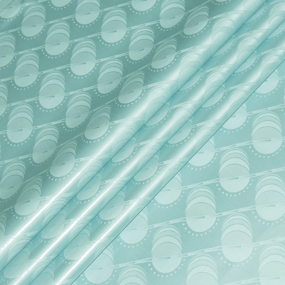 Африканская популярная морская парча 5/10 метров превосходный хлопок жаккард Feitex