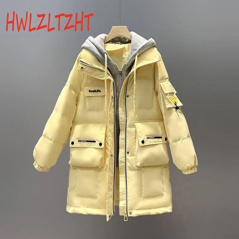 

Winter Waterproof Parkas New Women's Long Cotton Coats Windproof Clothes Women's Jacket