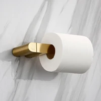 304 stainless steel bathroom paper shelf bath brushed goldchrome towel rack toilet paper holder bath hardware sets nail punched