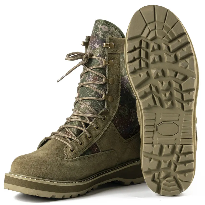 Походные ботинки из коровьей замши |