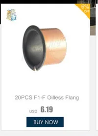 5 шт. SF1-F Oilless фланцевый втулки подшипника SF1-F1410/F1412/F1415/F1420 самокомпозитные фланцевые подшипники