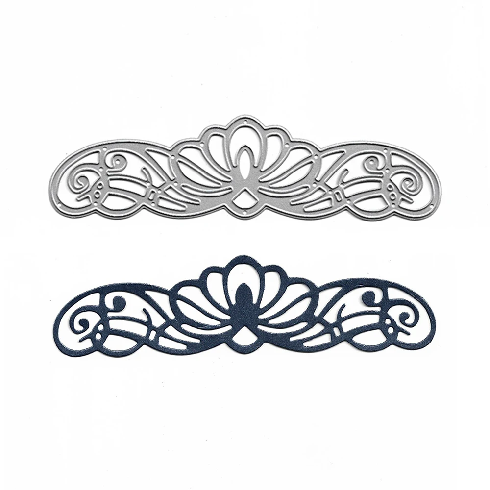 

Lace Border Metal Dies For Crafts Cutting Stencil Scrapbooking Card Making DIY Mold Album Wedding Invitation Card Decor Diecut