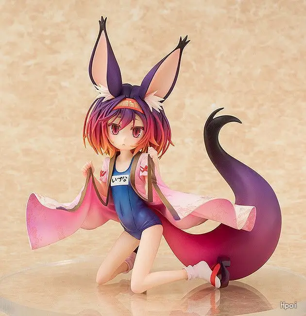 

20cm No Game No Life Hatsuse Izuna Sexy figure PVC Doll anime toys Action figure collection Cartoon for Christmas gift
