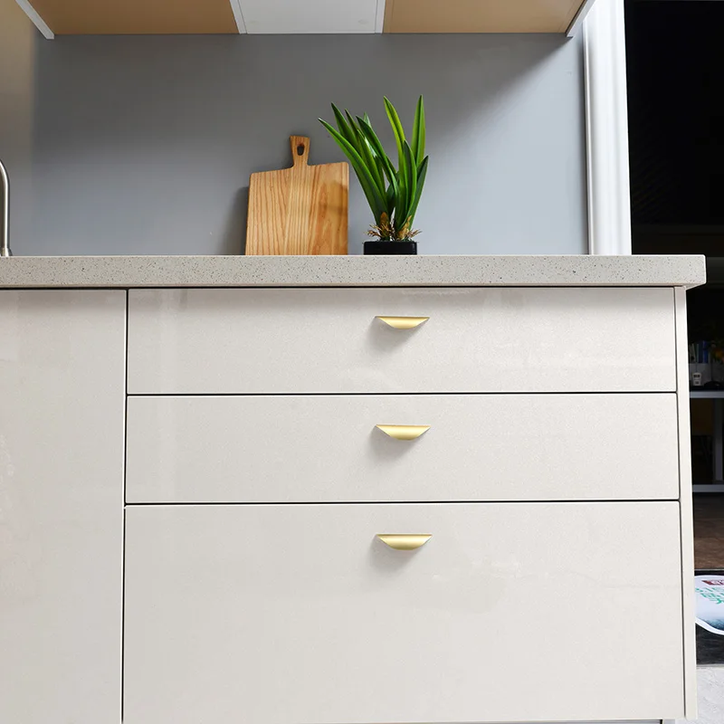 

stainless steel furniture shoe cabinet wardrobe kitchen cabinet cupboard gold pull handle for drawers