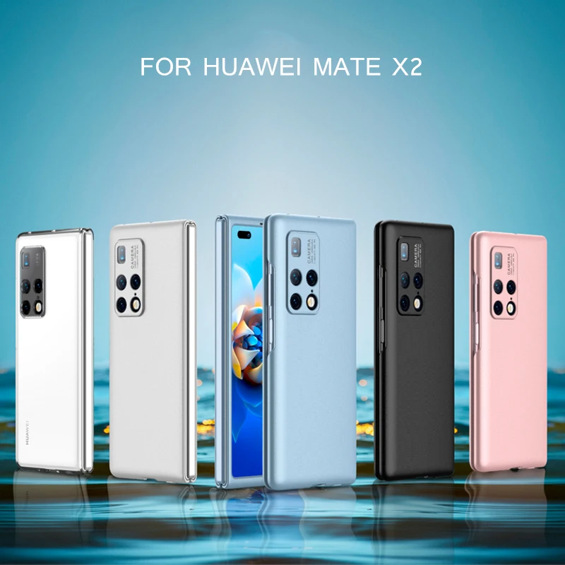 

Solid Color Matte Hard Case For Huawei Mate X2 5G Ultra Slim Case Hard PC Protective Phone Cover For Huawei Mate X2