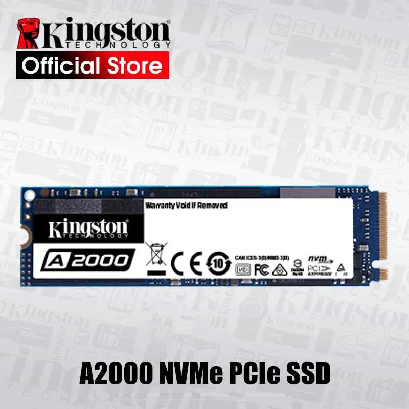 Kingston NEW A2000 NVMe PCIe M.2 2280 SSD 250GB 500GB 1TB Internal Solid State Drive Hard Disk SFF For PC Notebook Ultrabook | Компьютеры