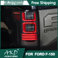 for car ford raptor f150 2014 2020 f 150 tail lamp led fog lights drl day running light tuning tail lights car accessories