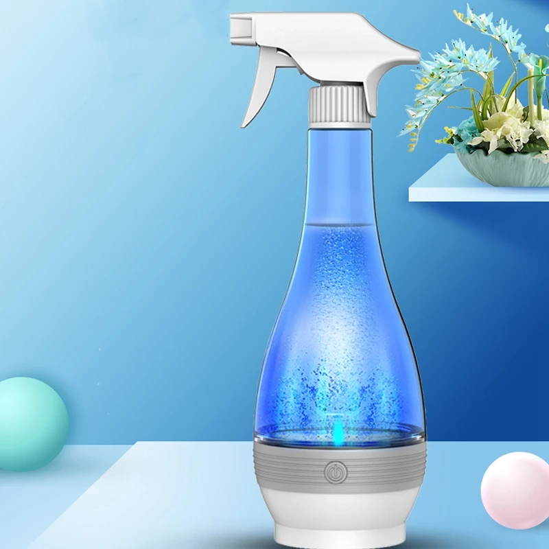 500ML Hypochlorous Acid Disinfection Water Manufacturing Generator Portable Cleaning Tool Blue | Бытовая техника