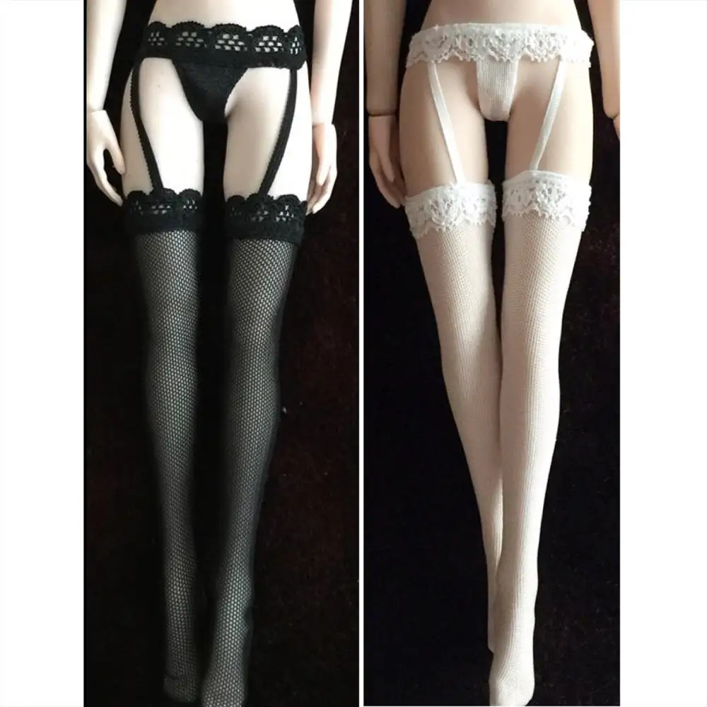 Женская подвязка под пояс черно-белая Подвижная кукла подходящая для 12-дюймовой