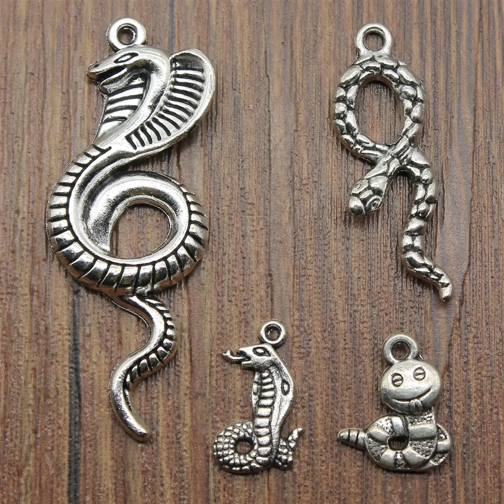 20 шт. / Лот Подвески Змея DIY Ювелирные Изделия Изготовление Ювелирных Изделий
