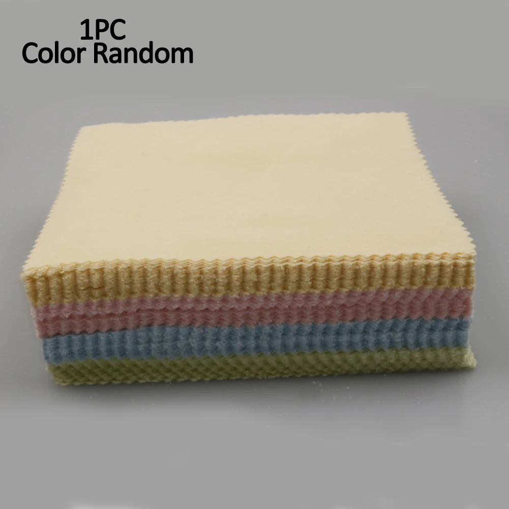 Салфетка из микрофибры для чистки очков 14*17 см Ткань очистки объектива телефона