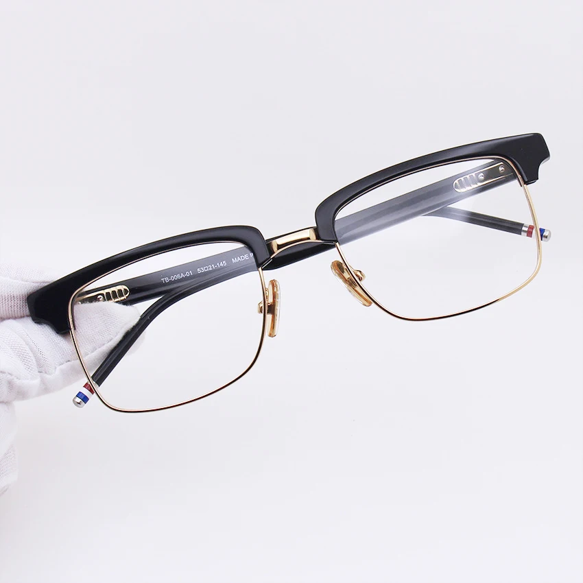 

Tom Brown Glasses for Men and Women TB006 Computer Prescription Myopia Eyewear Frame Female Grade Glasses Original Quality