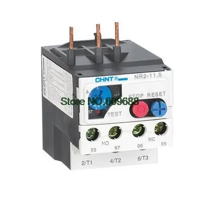 

CHNT CHINT NR2-11.5/Z Thermal Overload Relay 0.4-0.63A 0.63-1A 1-1.6A 1.25-2A 1.6-2.5A 2.5-4A 4-6A 5.5-8A 7-10A 9-13A