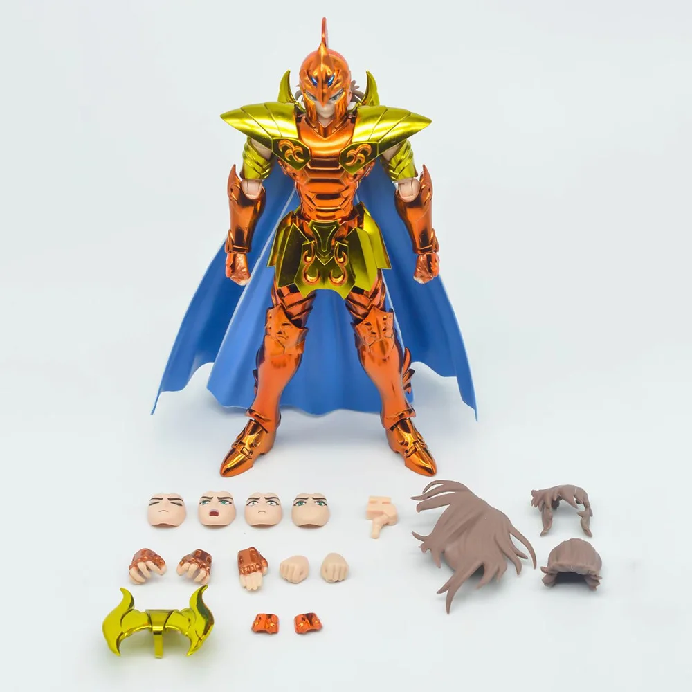 

In stock Name Saint Seiya Doek Mythe Ex Marina Zee Paard Baian Metal Armor Pvc Action Figure Collection Model Games