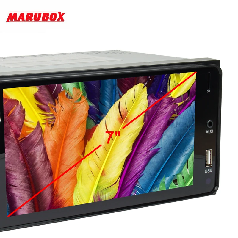 Marubox KD7061 DSP 64 ГБ головное устройство для TOYOTA универсальный 7 дюймов ips экран gps