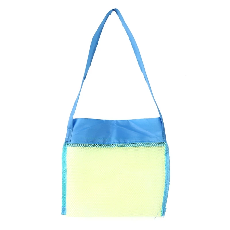 

Children Beach Mesh Toys Storage Bag Kids Folding Sand Away Net Tote Outdoor New L4MC