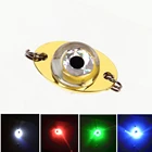 1 шт. светодиодный рыболовный светильник в форме глаза, подводная приманка глубокого падения, мигающая рыболовная лампа, металлическая приманка, рыболовная снасть