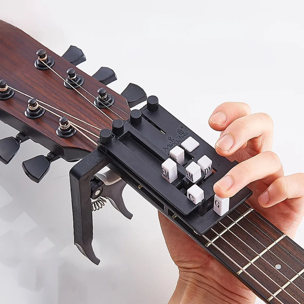 Guitar Learning Teaching Tools Used Chord System Practrice Aid For Beginners Finger Cover Assistance | Спорт и развлечения
