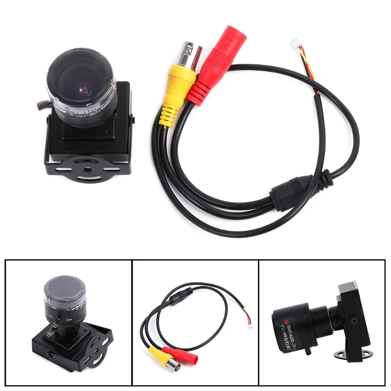 HD 700TVL CMOS 2 8-12 мм зум-объектив мини-камера видеонаблюдения аудио-видео DIY |
