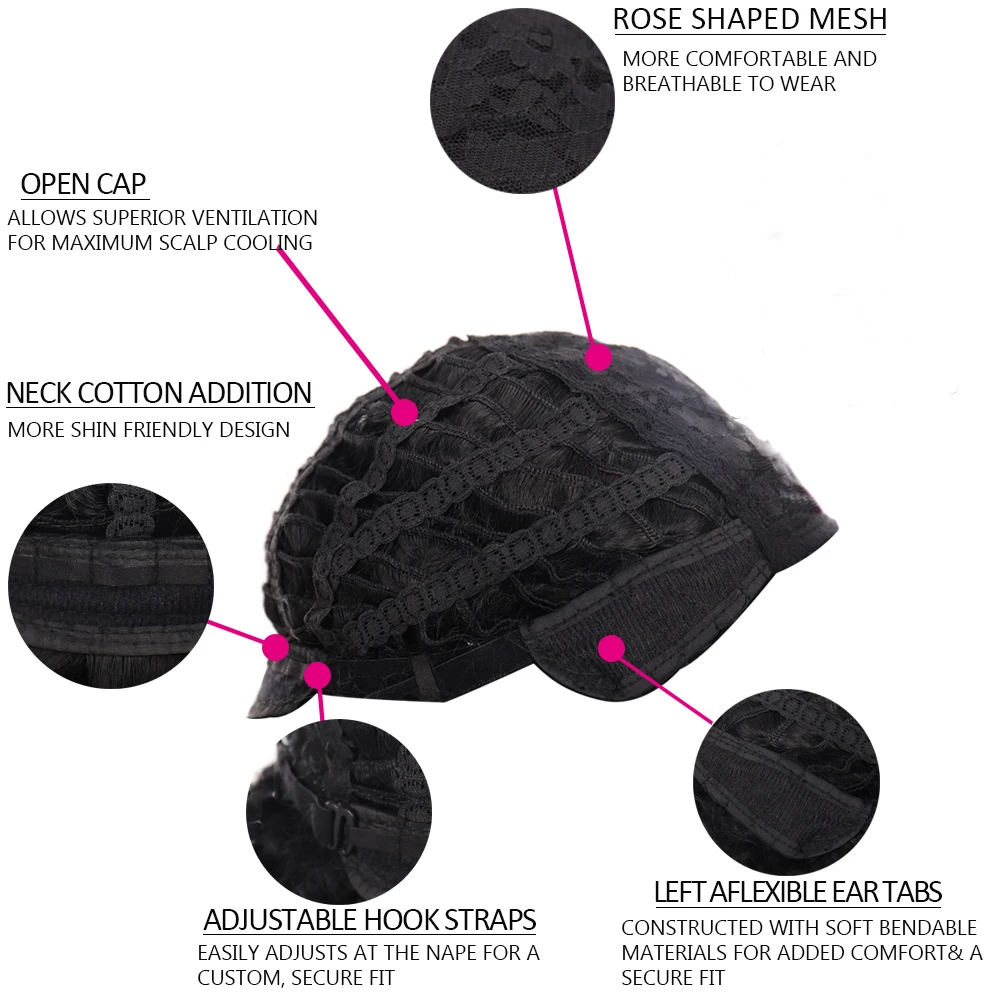 WEILAI кудрявые парики боб для женщин термостойкие| |