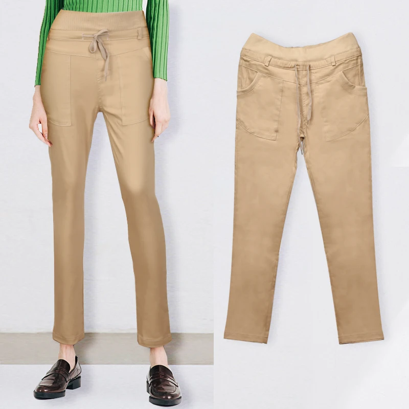 Женские однотонные брюки повседневные 2 цвета|Брюки| |