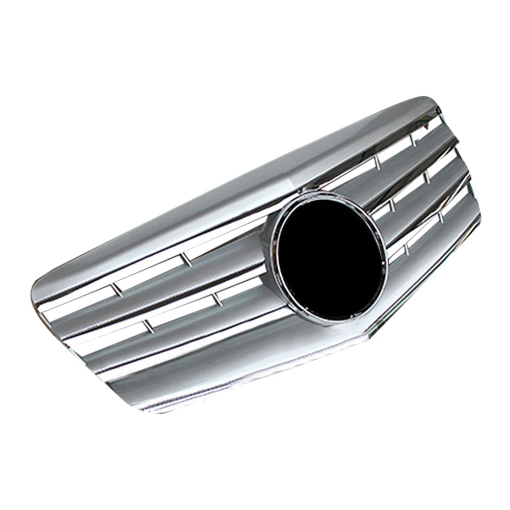 Передняя решетка автомобиля AMG верхняя для Mercedes Benz E-Class W211 E320 E350 E500 из АБС-пластика