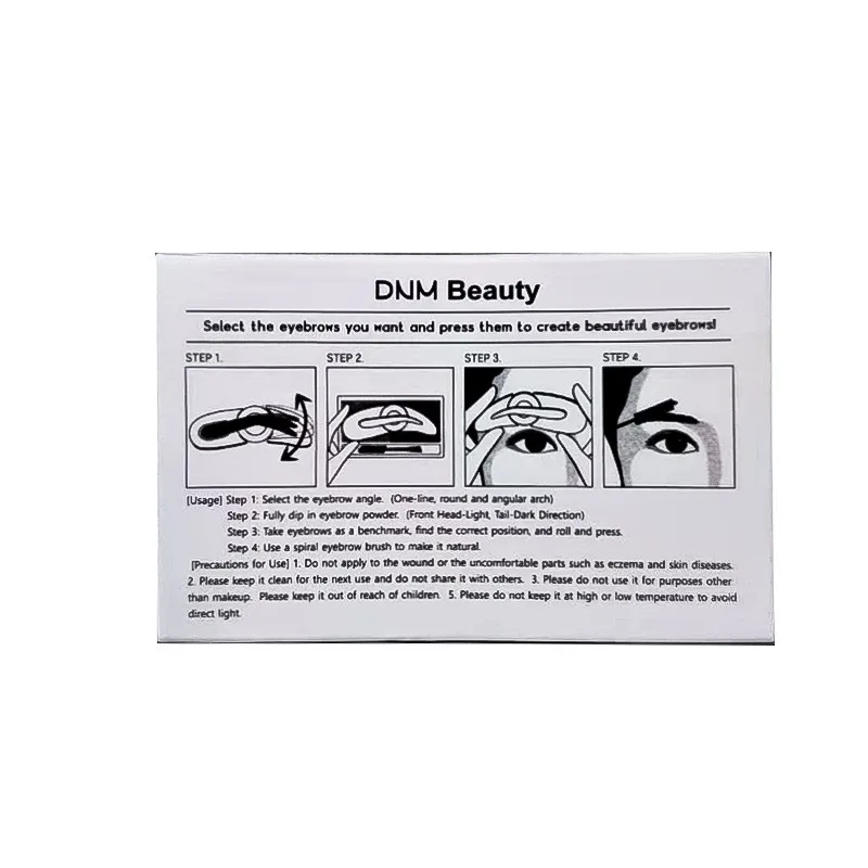 Многофункциональные трафареты для бровей многоразовые формирующие определение