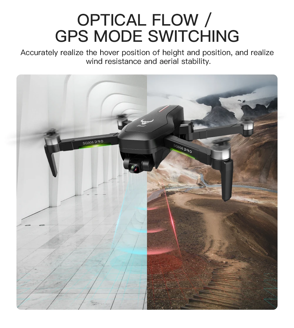 SG906 PRO 2 /SG906 камера Дрон 4k Профессиональный Квадрокоптер с камерой RC