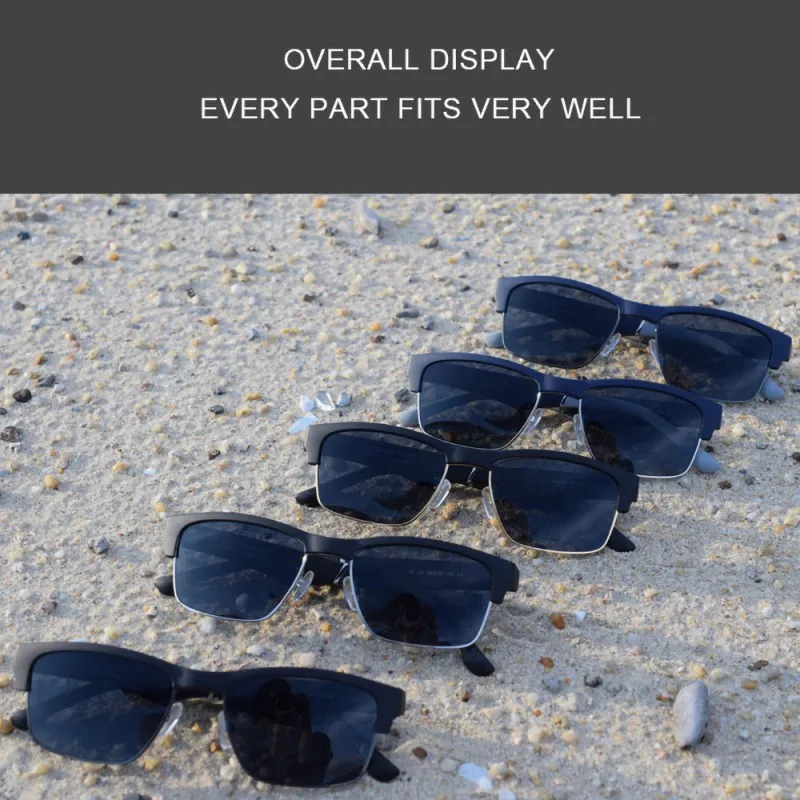 Беспроводные водонепроницаемые Bluetooth Смарт-очки с открытыми ушами и микрофоном |