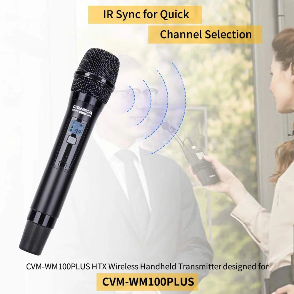 CVM WM100PLUS HTX беспроводной ручной микрофонный передатчик для электронной