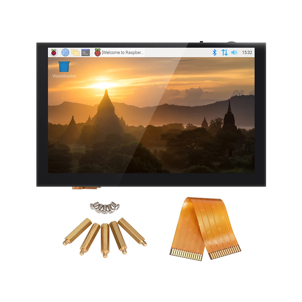 bigtreetech pitft50 v2 0 pitft70 pi tft43 touch screen dsi lcd display 3d printer parts for octoprint raspberry pi 4 3b plus 2b free global shipping