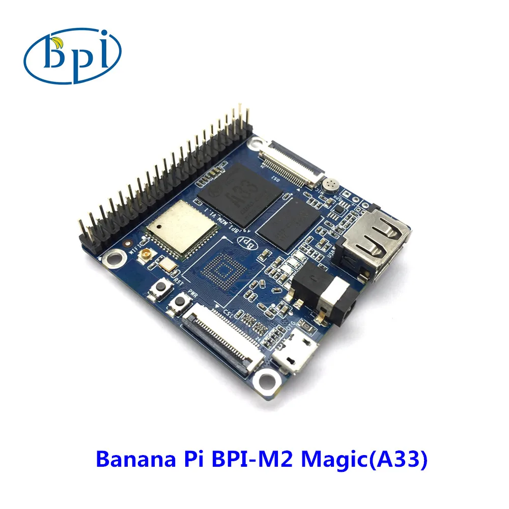 4 ядерный процессор Banana PI Allwinner A33 A7 SoC и 512 Мб DDR3 RAM Pi M2 Magic|Демонстрационные стенды| |