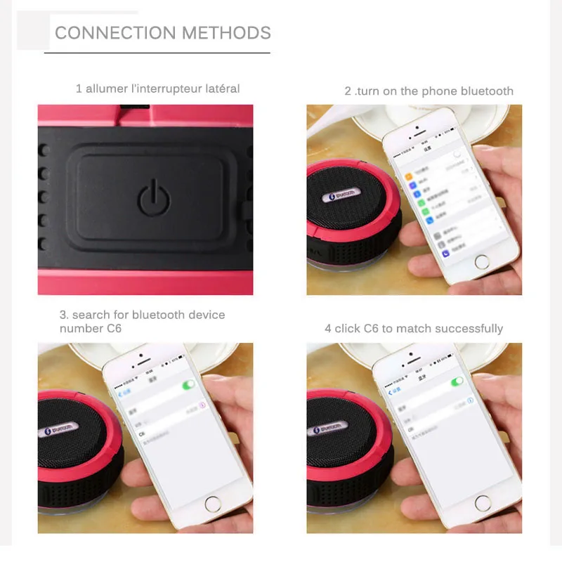 Беспроводная душевая колонка с поддержкой Bluetooth 5 Вт | Автомобили и мотоциклы