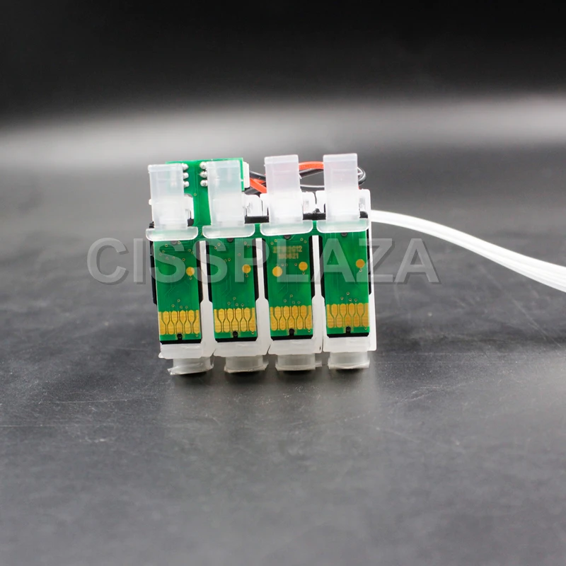 

CISSPLAZA 1SET Europe 603 CISS compatible for Epson WF-2810 WF-2830 WF-2835 WF-2850 Printer T603XL 603XL cis