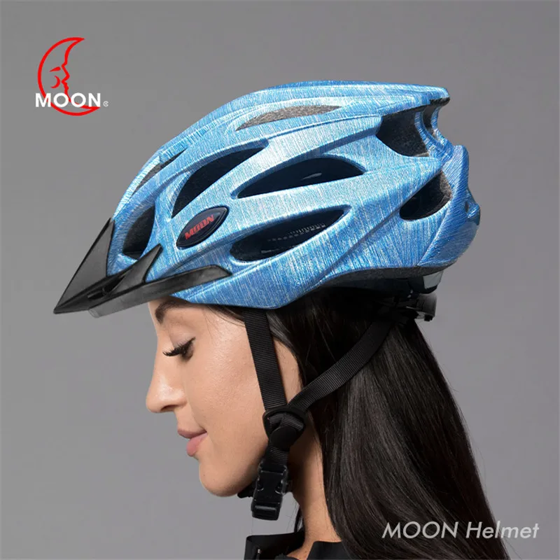 Светоотражающий велосипедный шлем Moon Mtb Road для горного велосипеда Ночная езда