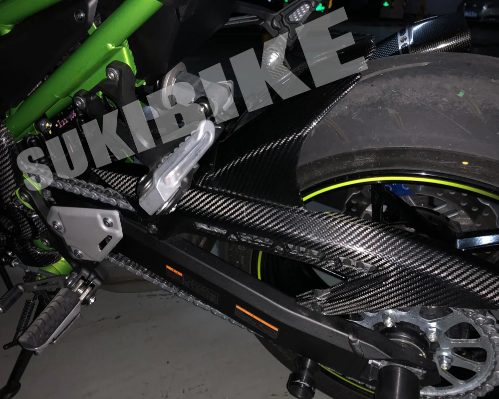 Z900 углеродное волокно брызговик для Kawasaki Z 900 2017 2018 2019 задний грязь защита от пыли -