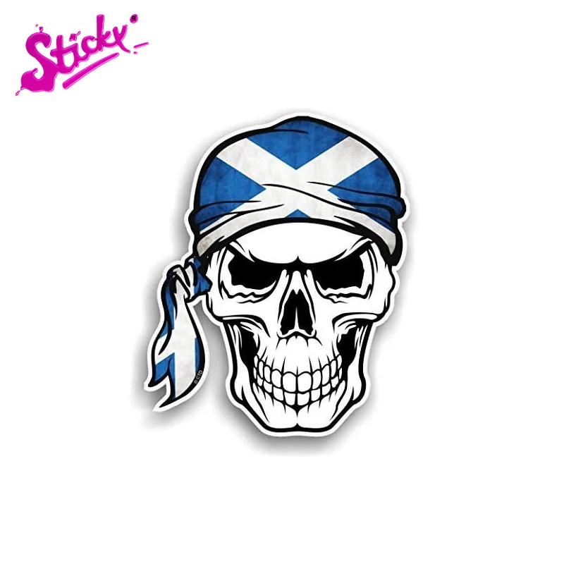 Виниловые наклейки на машину и мотоцикл стикеры в готическом стиле с принтом