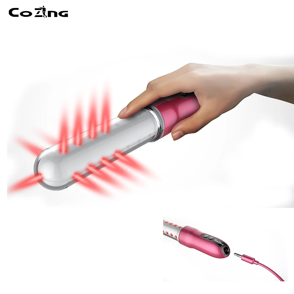 

Home use women gynecological disease vaginitis treatment soft laser physical therapy device vaginal massager COZING