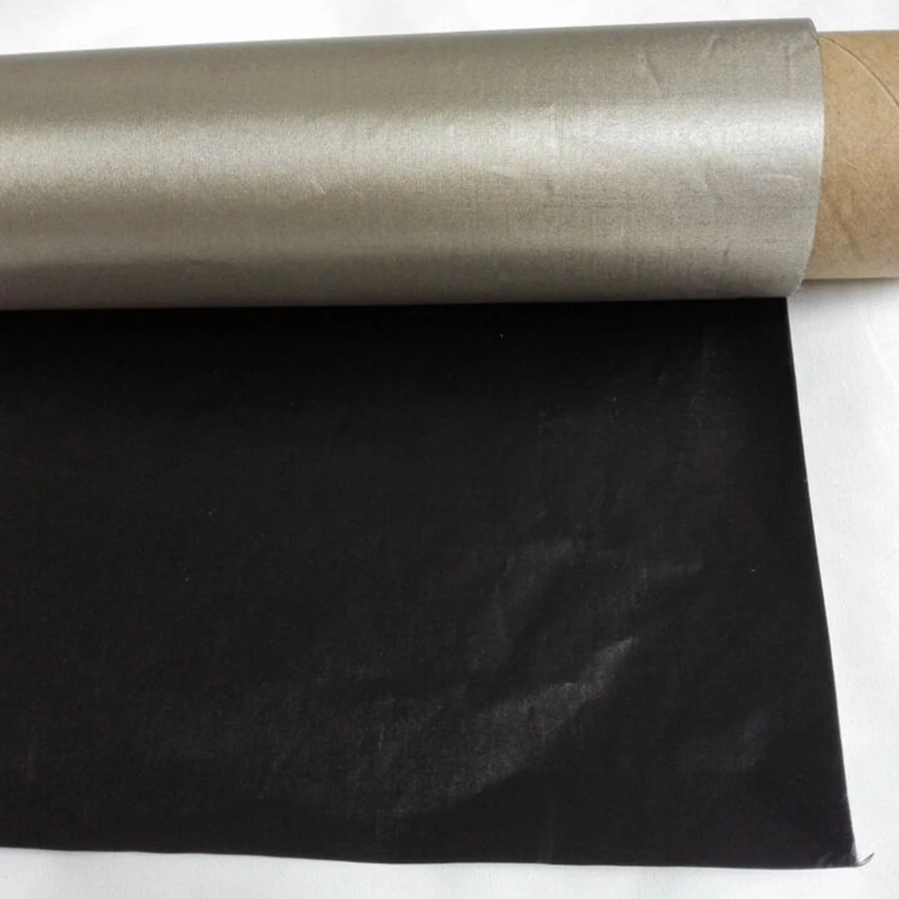 EMI/EMF подавление излучения Блокировка ткани щит одиночная черная проводящая