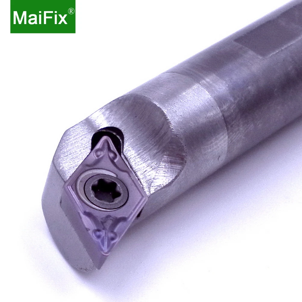 

Maifix SDQCR держатель инструмента для токарного станка с ЧПУ DCMT вставки внутренняя Вольфрамовая сталь противоударные токарные инструменты